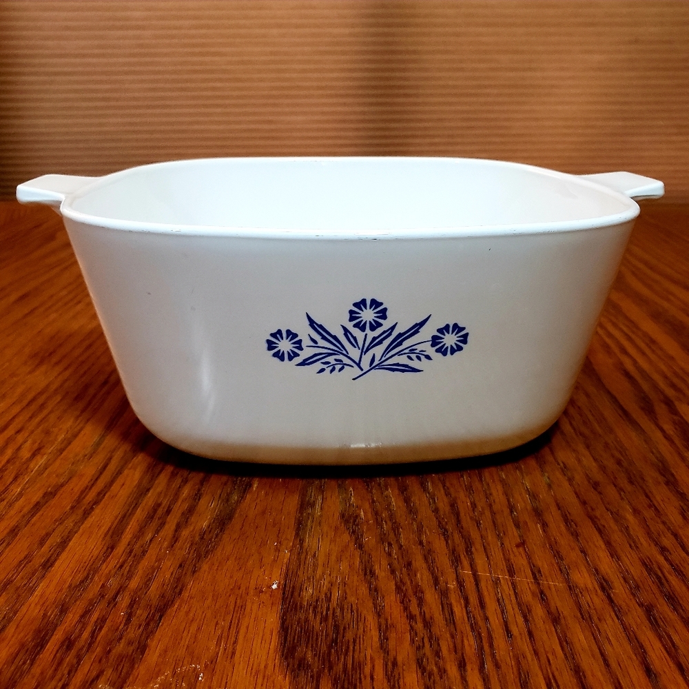 Vintage Corning Ware BLUE CORNFLOWER 2.5 Qt P-2 ½ B Casserole Dish